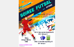 GRANDE SOIREE FUTSAL A L'USF 