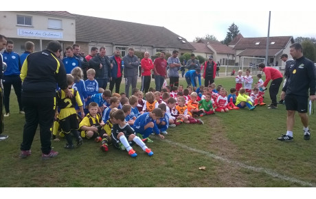 Les U7 ouvrent leur saison