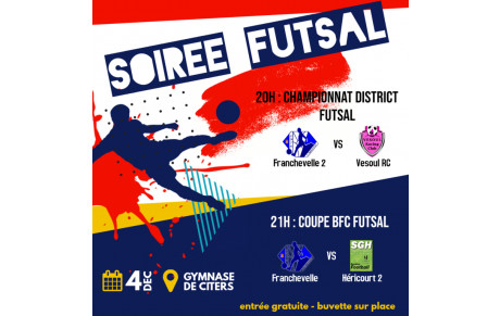 Soirée FUTSAL