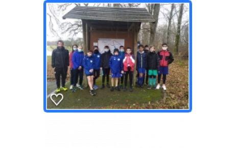 Les U13 sous la pluie
