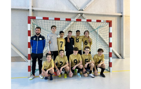 Futsal : les U15 en finale 