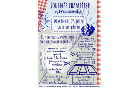 Fête champêtre à Franchevelle 