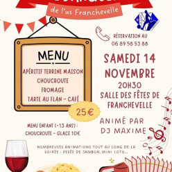 Le grand banquet de l'U.S.Franchevelle