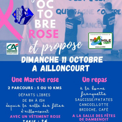 Marche et repas Octobre Rose